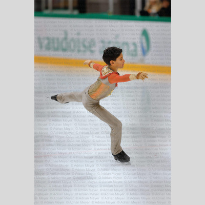 Flynn ALBERT SUI - Advanced Novice Men - Short Program at Swiss Ice Skating Open 2025