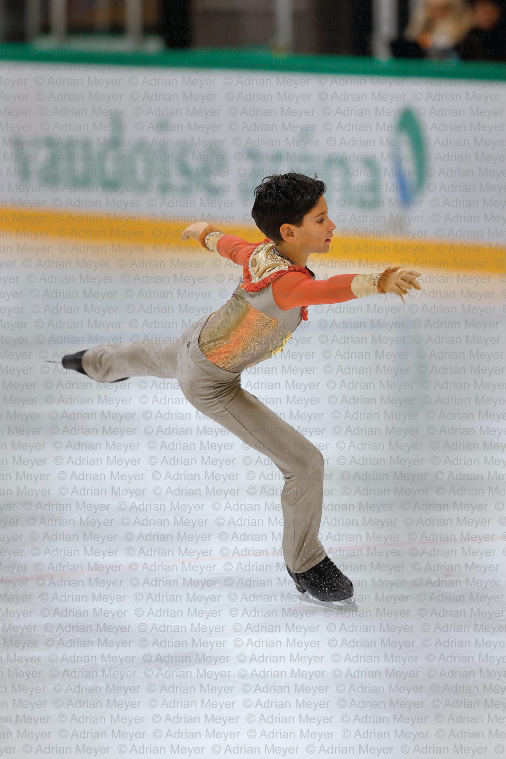 Flynn ALBERT SUI - Advanced Novice Men - Short Program at Swiss Ice Skating Open 2025
