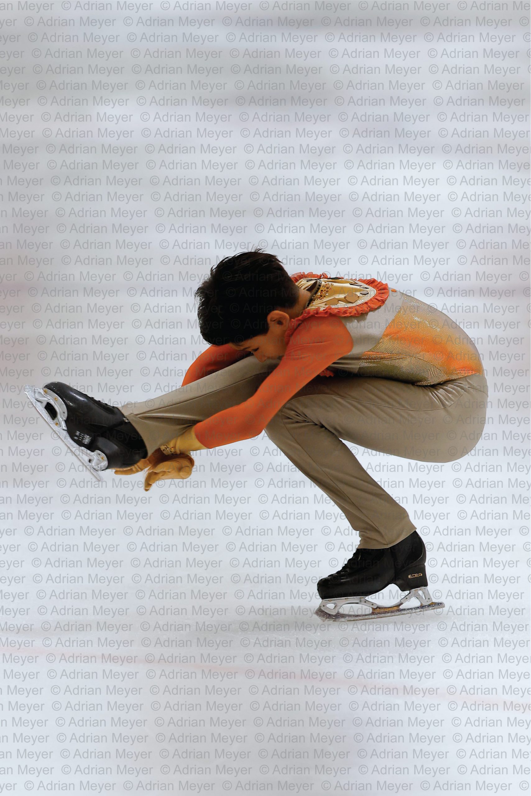 Flynn ALBERT SUI - Advanced Novice Men - Short Program at Swiss Ice Skating Open 2025