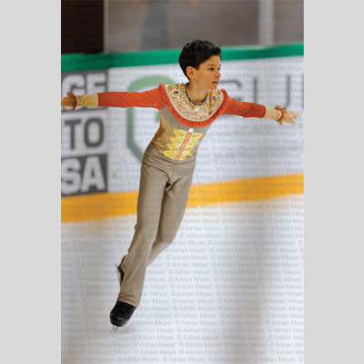 Flynn ALBERT SUI - Advanced Novice Men - Short Program at Swiss Ice Skating Open 2025