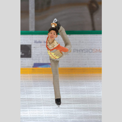 Flynn ALBERT SUI - Advanced Novice Men - Short Program at Swiss Ice Skating Open 2025