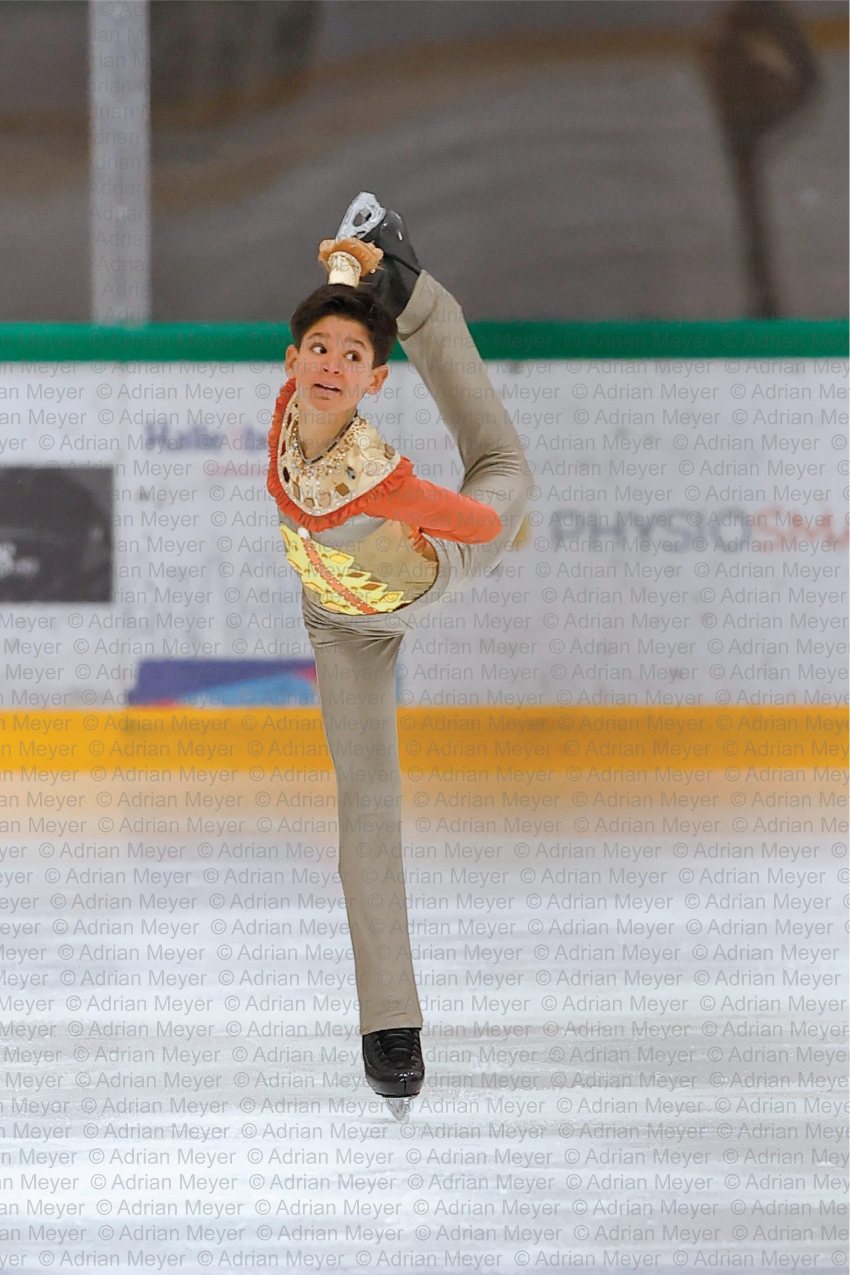 Flynn ALBERT SUI - Advanced Novice Men - Short Program at Swiss Ice Skating Open 2025