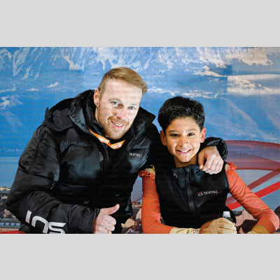 Flynn ALBERT SUI - Advanced Novice Men - Short Program at Swiss Ice Skating Open 2025