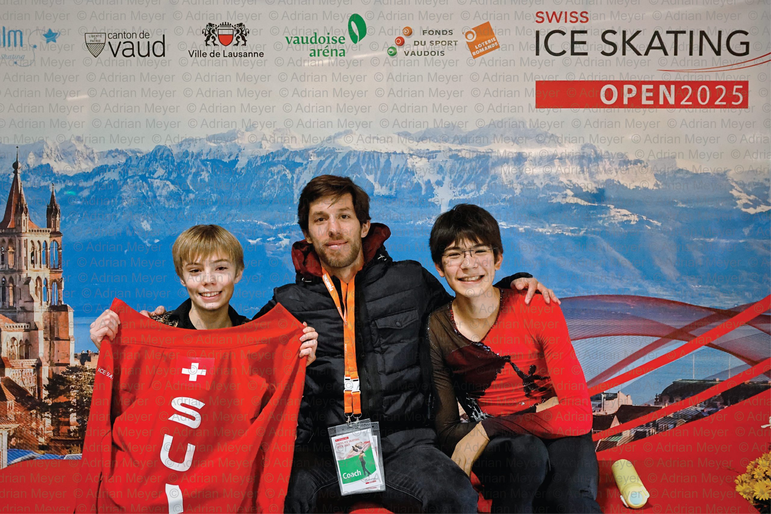 Maximilian MAKSYMEC SUI - Advanced Novice Men - Short Program at Swiss Ice Skating Open 2025