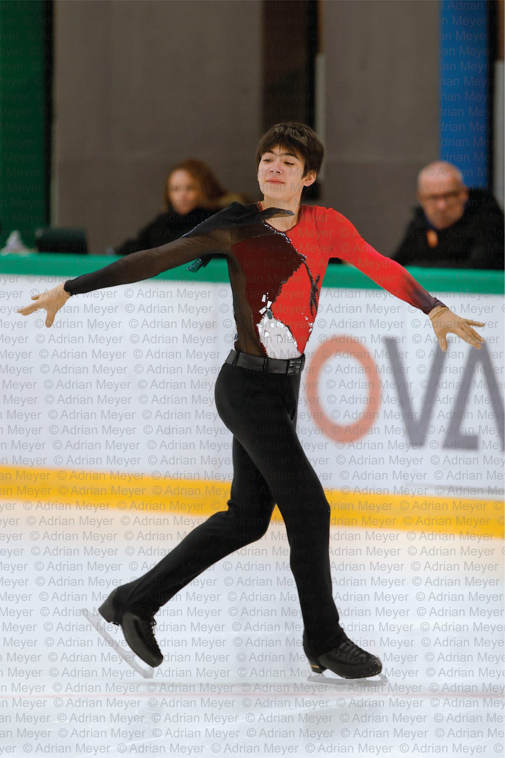 Uzumaki Zebulon WENDLER SUI - Advanced Novice Men - Short Program at Swiss Ice Skating Open 2025