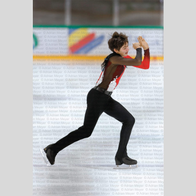 Uzumaki Zebulon WENDLER SUI - Advanced Novice Men - Short Program at Swiss Ice Skating Open 2025