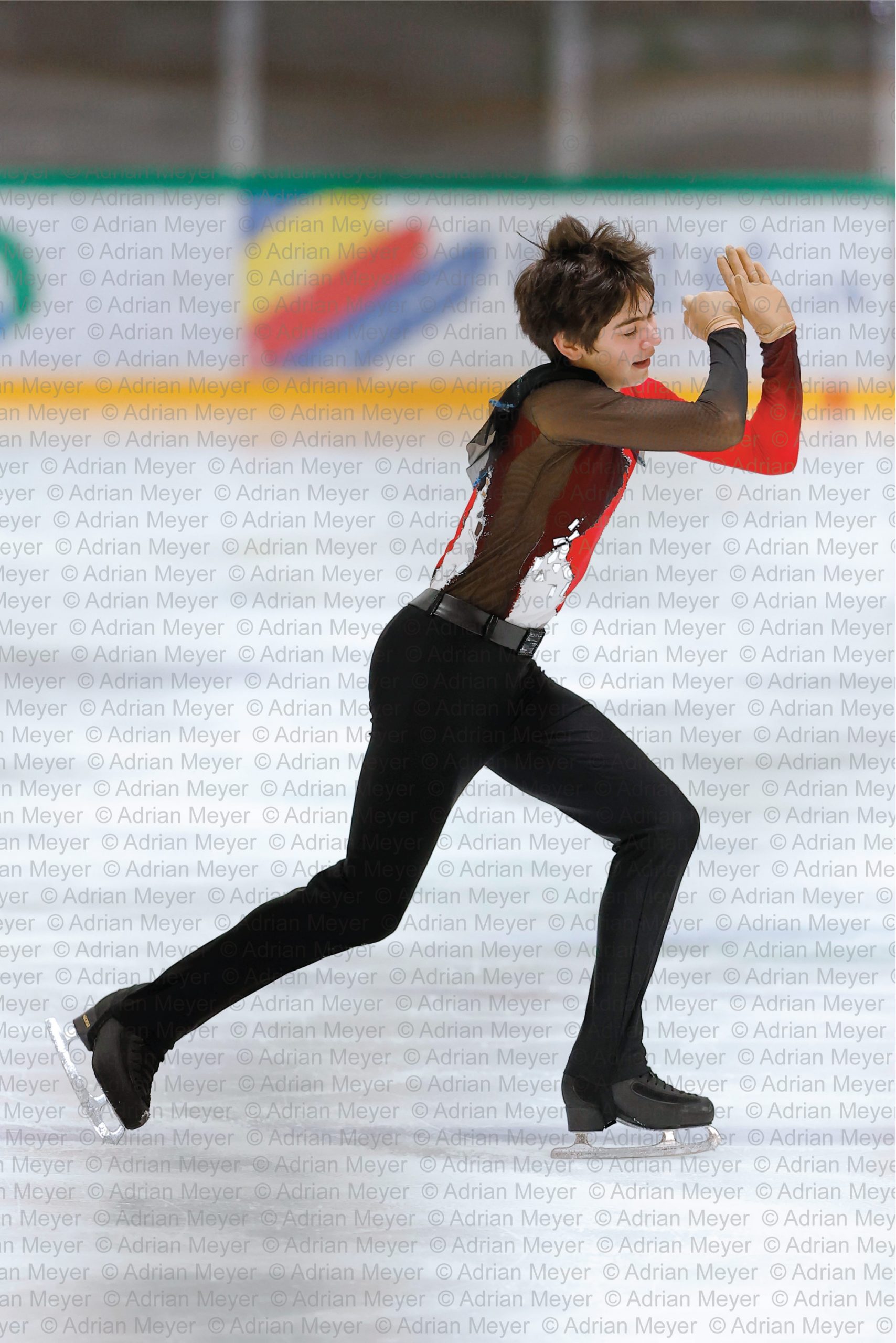 Uzumaki Zebulon WENDLER SUI - Advanced Novice Men - Short Program at Swiss Ice Skating Open 2025