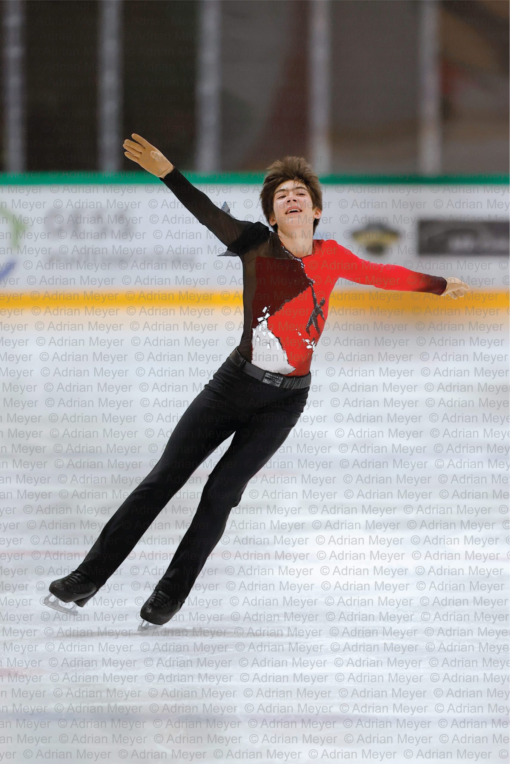 Uzumaki Zebulon WENDLER SUI - Advanced Novice Men - Short Program at Swiss Ice Skating Open 2025