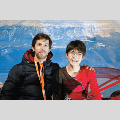 Uzumaki Zebulon WENDLER SUI - Advanced Novice Men - Short Program at Swiss Ice Skating Open 2025