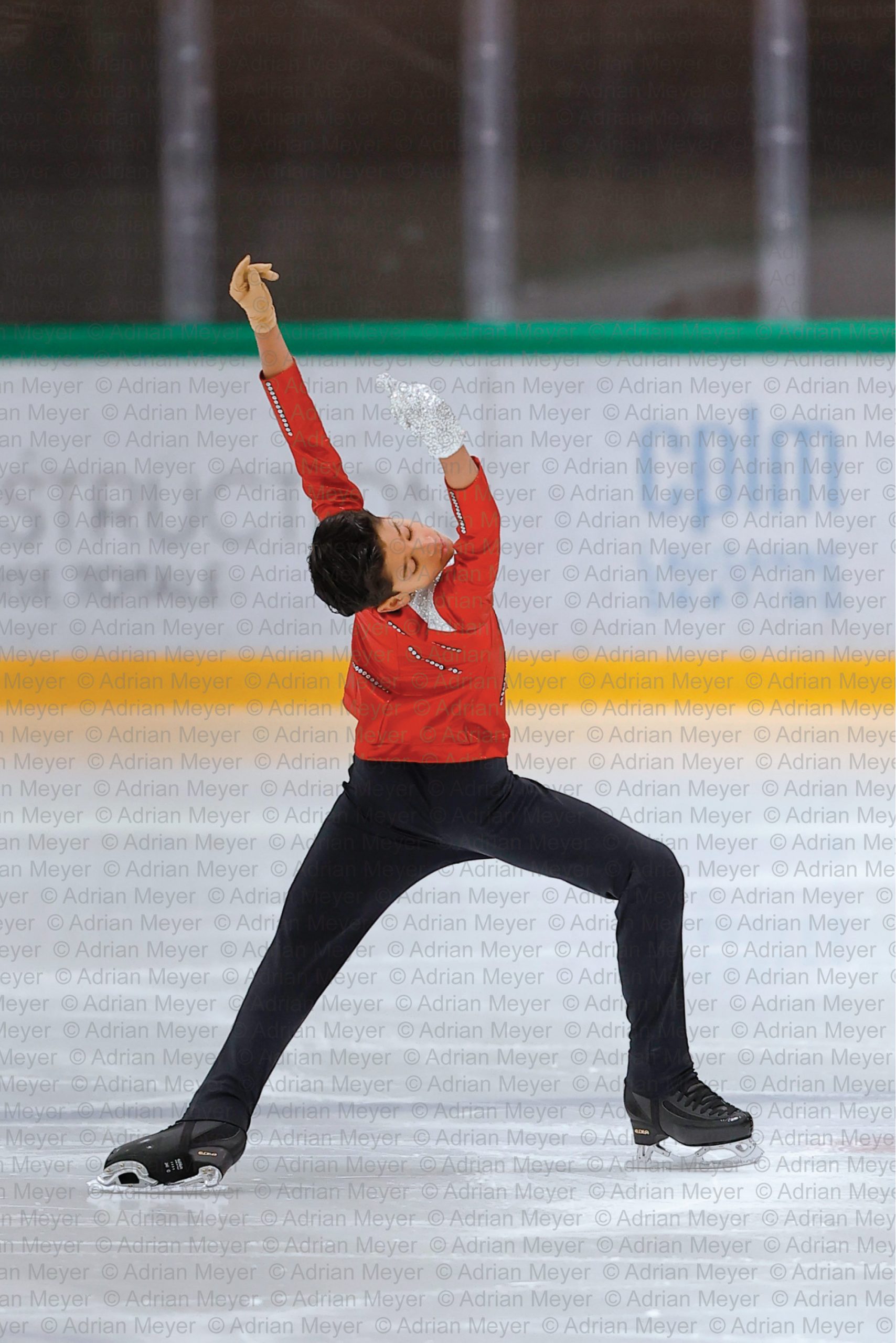 Flynn ALBERT SUI - Advanced Novice Men - Free Skate at Swiss Ice Skating Open 2025