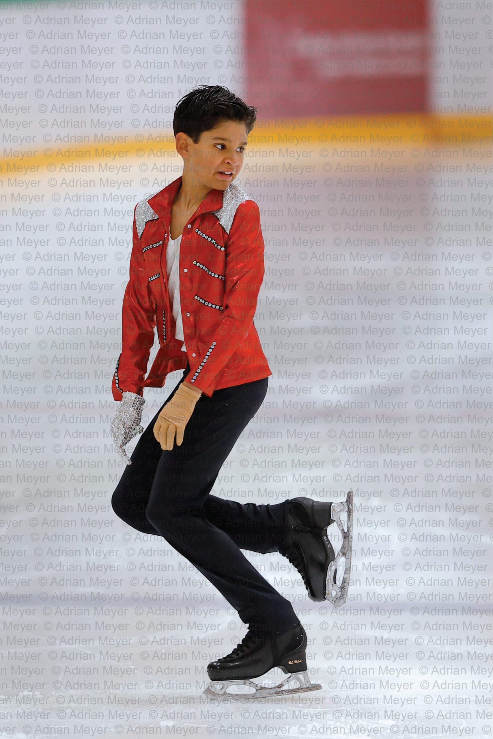 Flynn ALBERT SUI - Advanced Novice Men - Free Skate at Swiss Ice Skating Open 2025