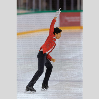 Flynn ALBERT SUI - Advanced Novice Men - Free Skate at Swiss Ice Skating Open 2025
