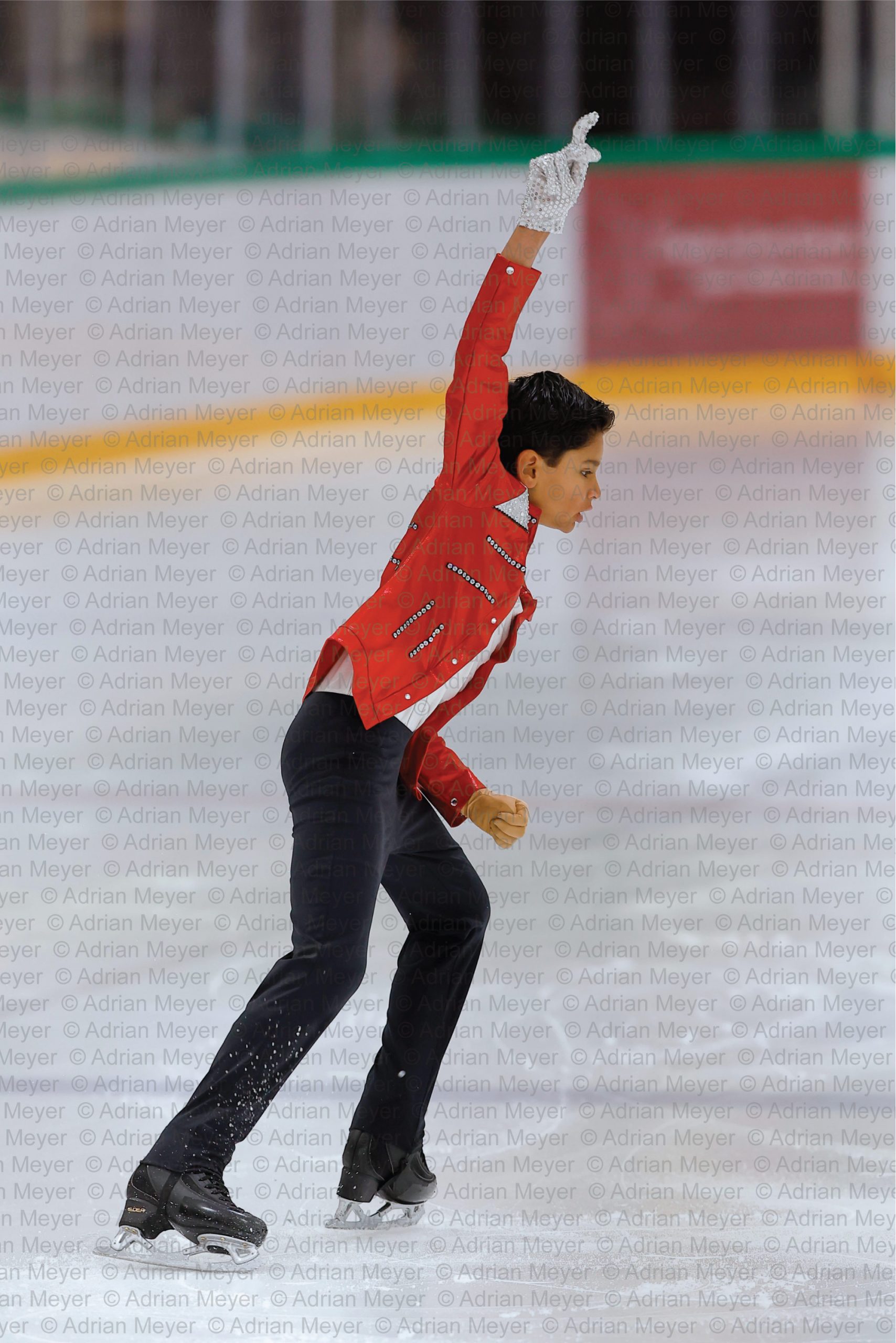 Flynn ALBERT SUI - Advanced Novice Men - Free Skate at Swiss Ice Skating Open 2025
