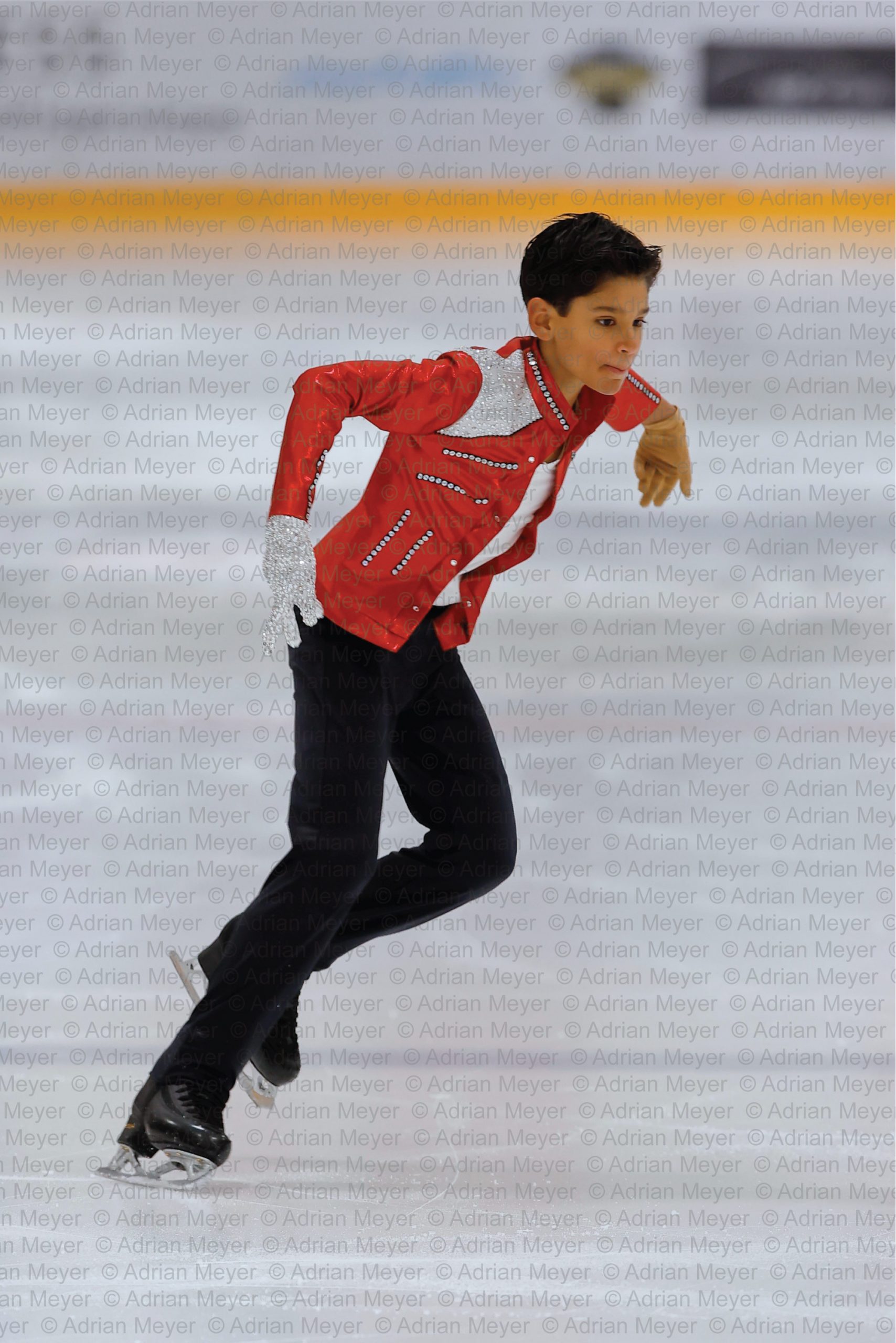 Flynn ALBERT SUI - Advanced Novice Men - Free Skate at Swiss Ice Skating Open 2025