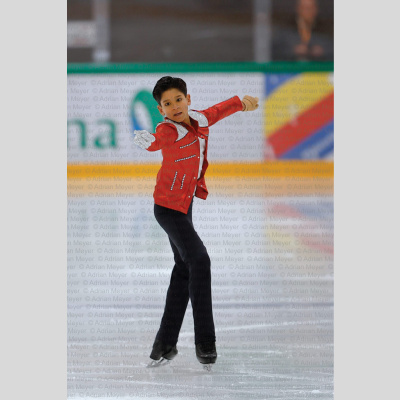 Flynn ALBERT SUI - Advanced Novice Men - Free Skate at Swiss Ice Skating Open 2025