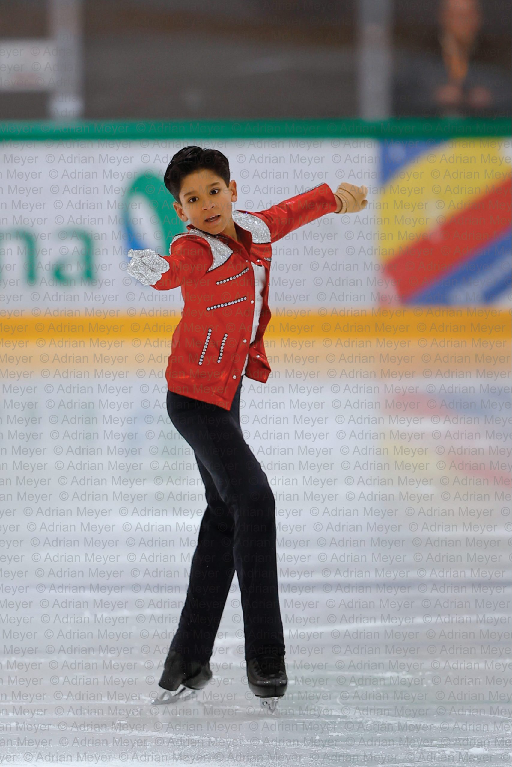 Flynn ALBERT SUI - Advanced Novice Men - Free Skate at Swiss Ice Skating Open 2025