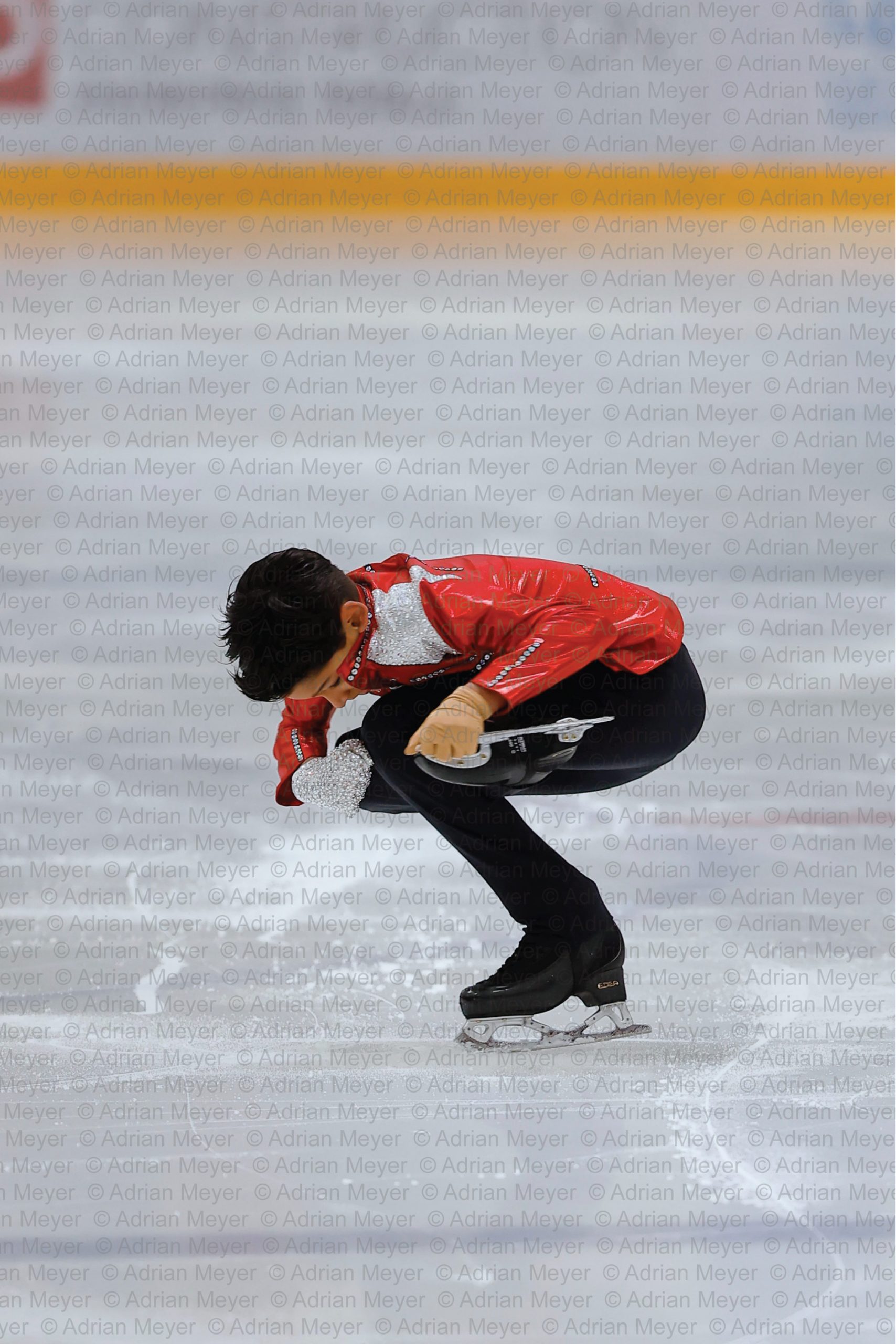 Flynn ALBERT SUI - Advanced Novice Men - Free Skate at Swiss Ice Skating Open 2025