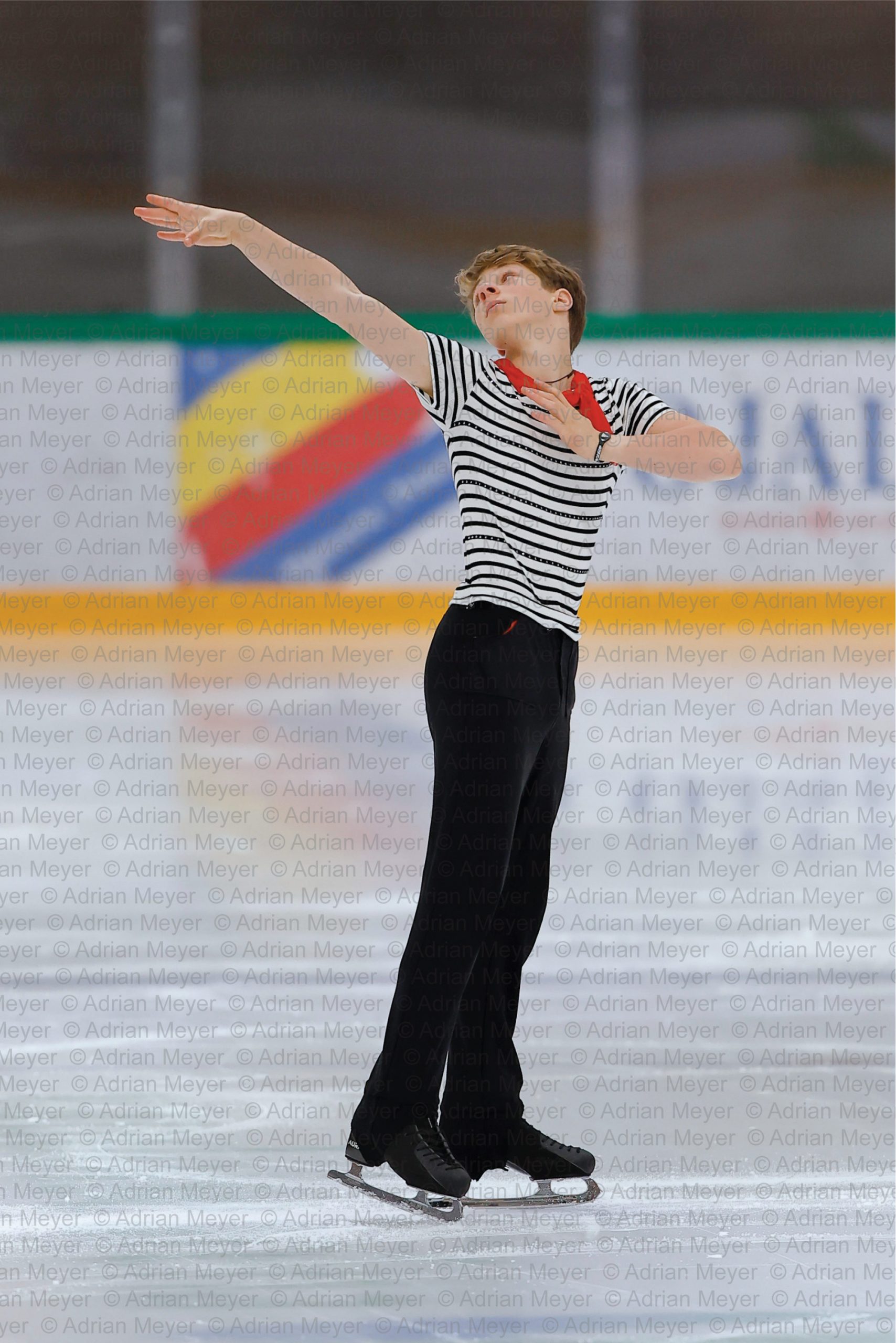 Nils Felix BRENNER SUI - Advanced Novice Men - Free Skate at Swiss Ice Skating Open 2025
