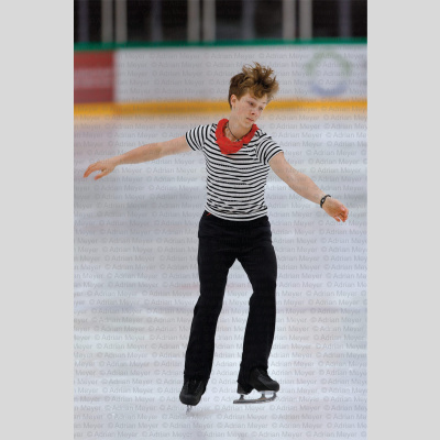 Nils Felix BRENNER SUI - Advanced Novice Men - Free Skate at Swiss Ice Skating Open 2025