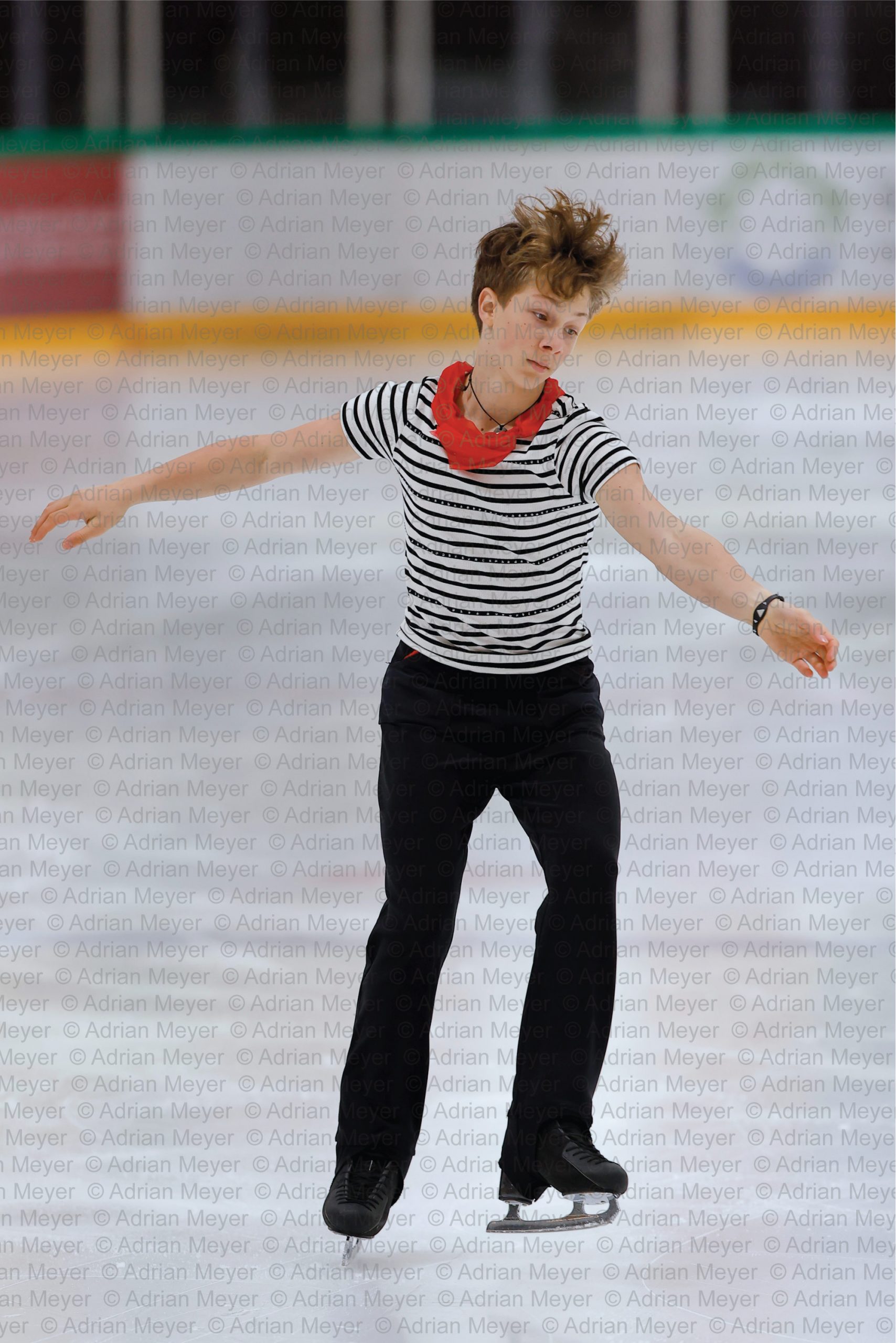 Nils Felix BRENNER SUI - Advanced Novice Men - Free Skate at Swiss Ice Skating Open 2025