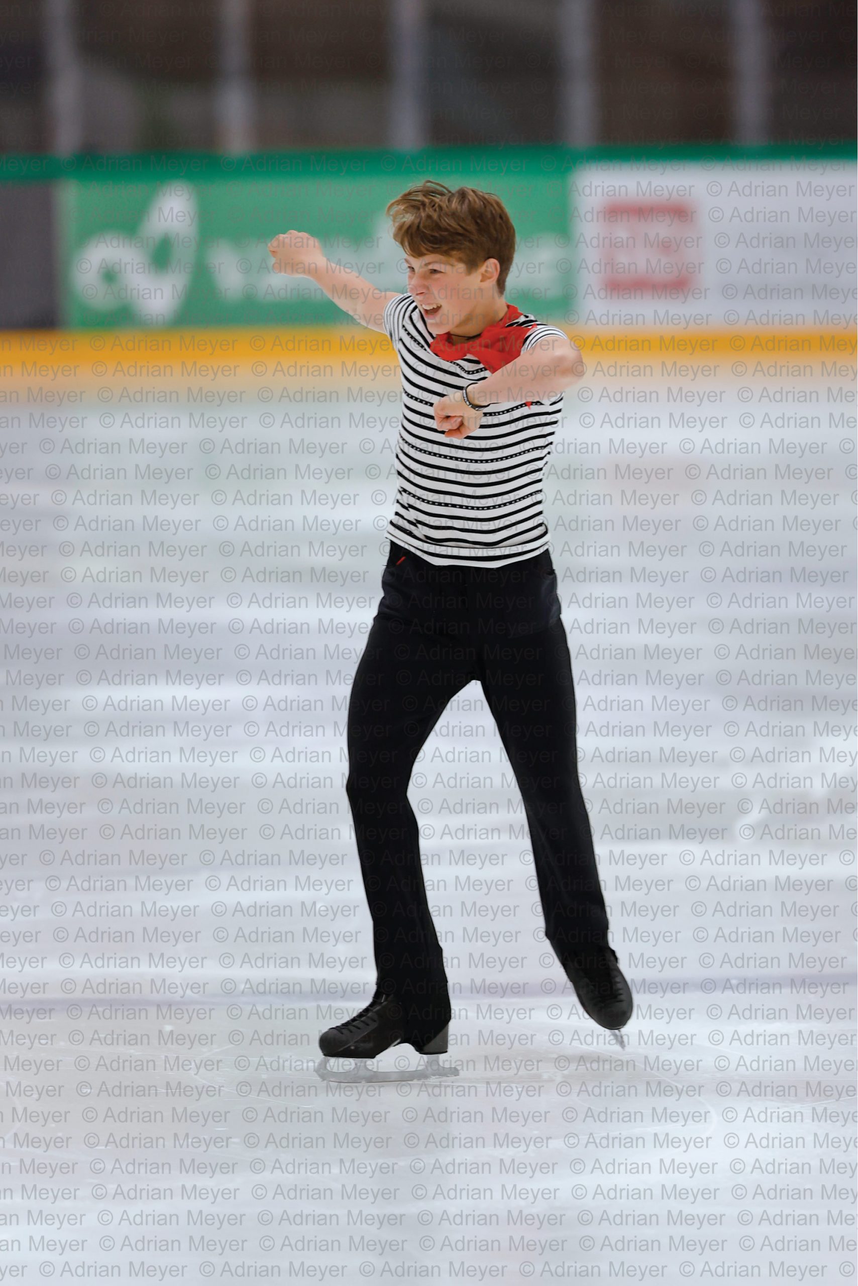 Nils Felix BRENNER SUI - Advanced Novice Men - Free Skate at Swiss Ice Skating Open 2025