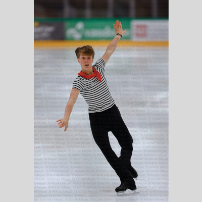 Nils Felix BRENNER SUI - Advanced Novice Men - Free Skate at Swiss Ice Skating Open 2025