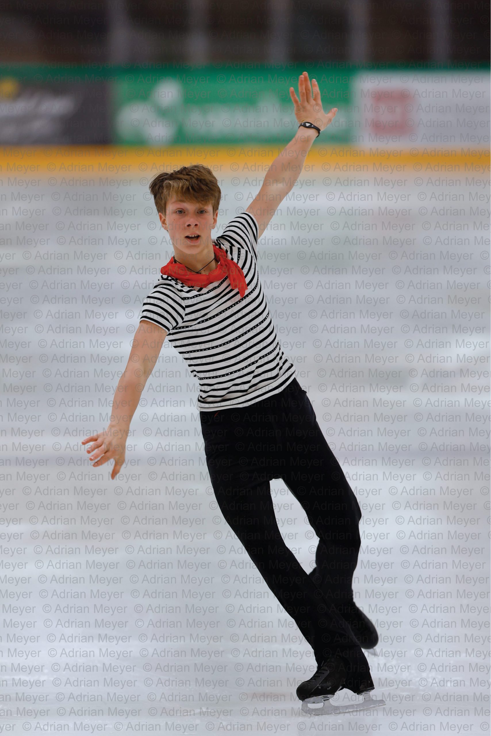 Nils Felix BRENNER SUI - Advanced Novice Men - Free Skate at Swiss Ice Skating Open 2025