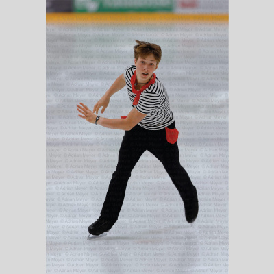 Nils Felix BRENNER SUI - Advanced Novice Men - Free Skate at Swiss Ice Skating Open 2025