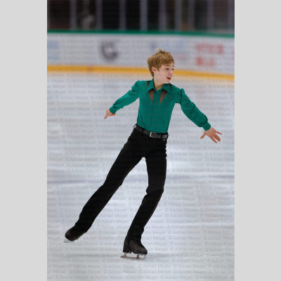 Maximilian MAKSYMEC SUI - Advanced Novice Men - Free Skate at Swiss Ice Skating Open 2025