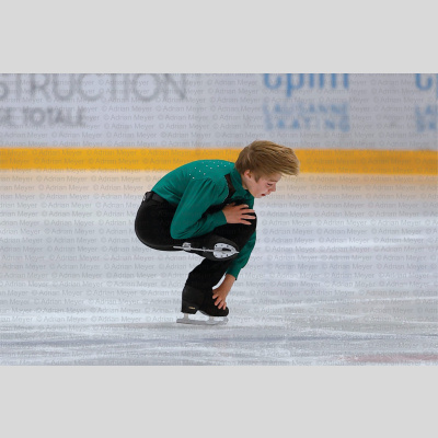 Maximilian MAKSYMEC SUI - Advanced Novice Men - Free Skate at Swiss Ice Skating Open 2025