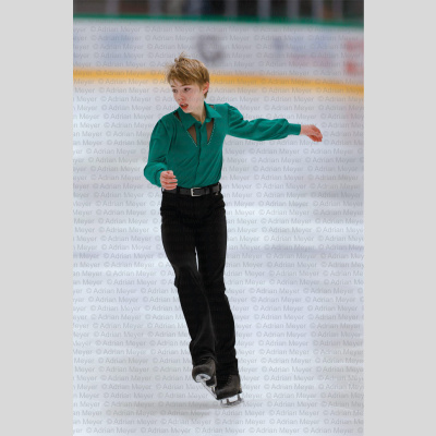 Maximilian MAKSYMEC SUI - Advanced Novice Men - Free Skate at Swiss Ice Skating Open 2025