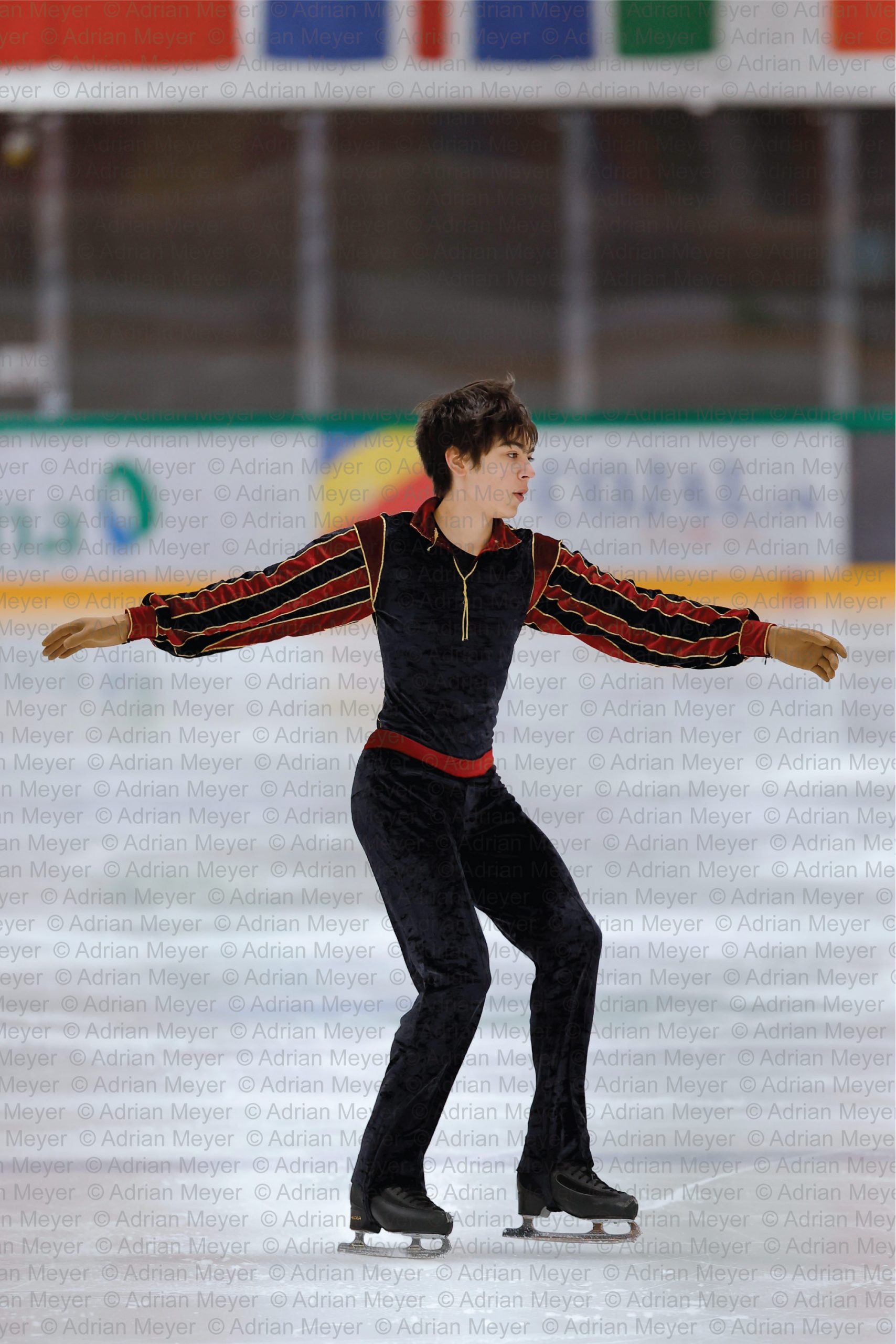 Uzumaki Zebulon WENDLER SUI - Advanced Novice Men - Free Skate at Swiss Ice Skating Open 2025