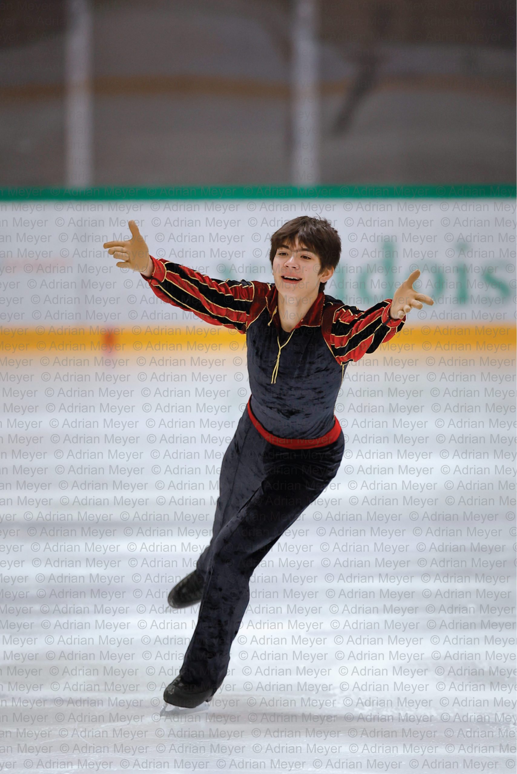 Uzumaki Zebulon WENDLER SUI - Advanced Novice Men - Free Skate at Swiss Ice Skating Open 2025