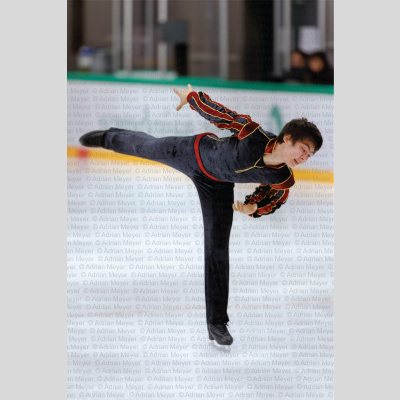 Uzumaki Zebulon WENDLER SUI - Advanced Novice Men - Free Skate at Swiss Ice Skating Open 2025