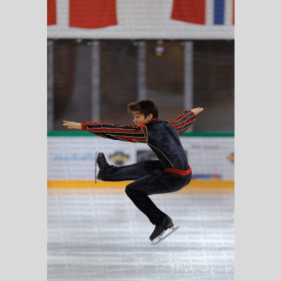Uzumaki Zebulon WENDLER SUI - Advanced Novice Men - Free Skate at Swiss Ice Skating Open 2025