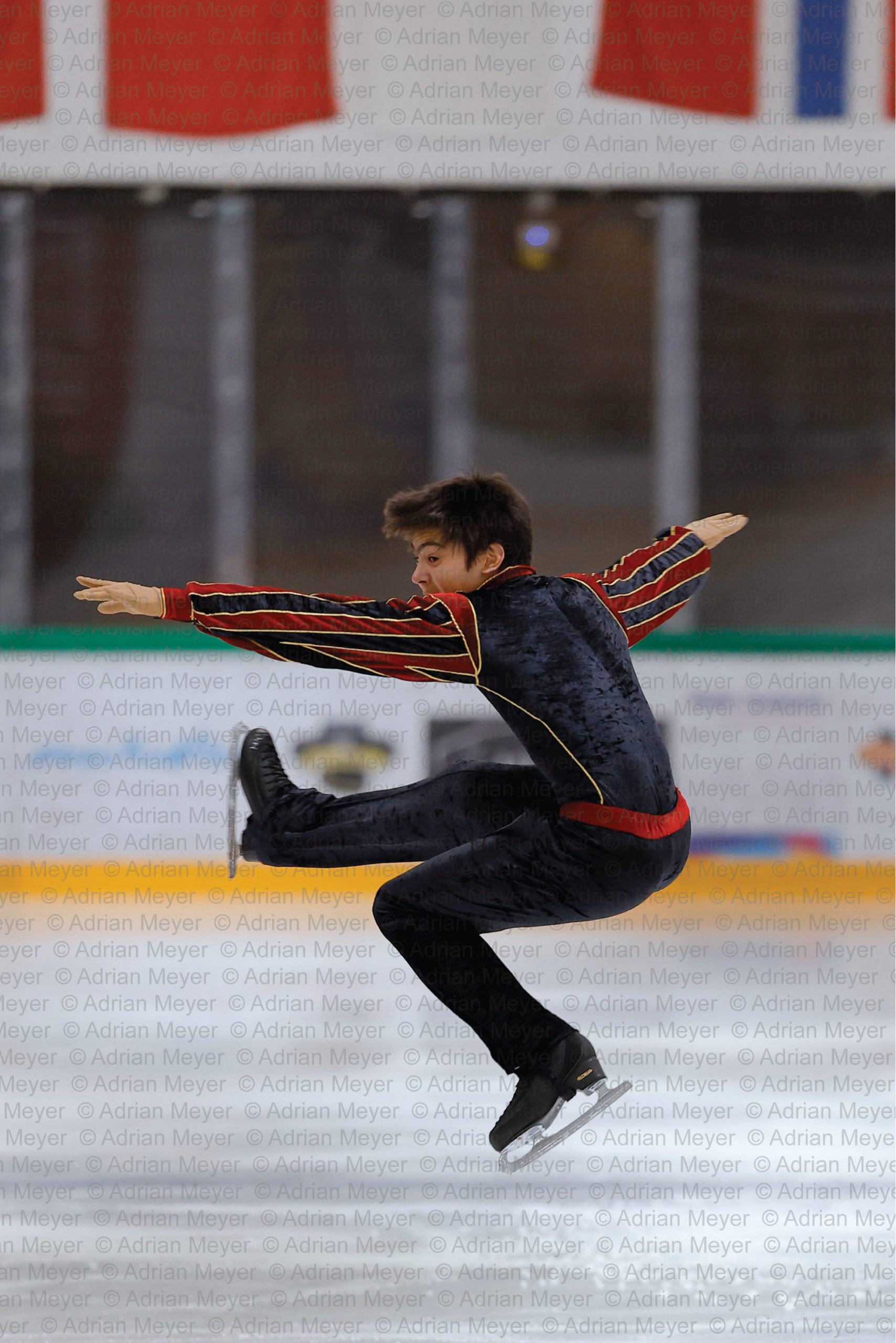Uzumaki Zebulon WENDLER SUI - Advanced Novice Men - Free Skate at Swiss Ice Skating Open 2025