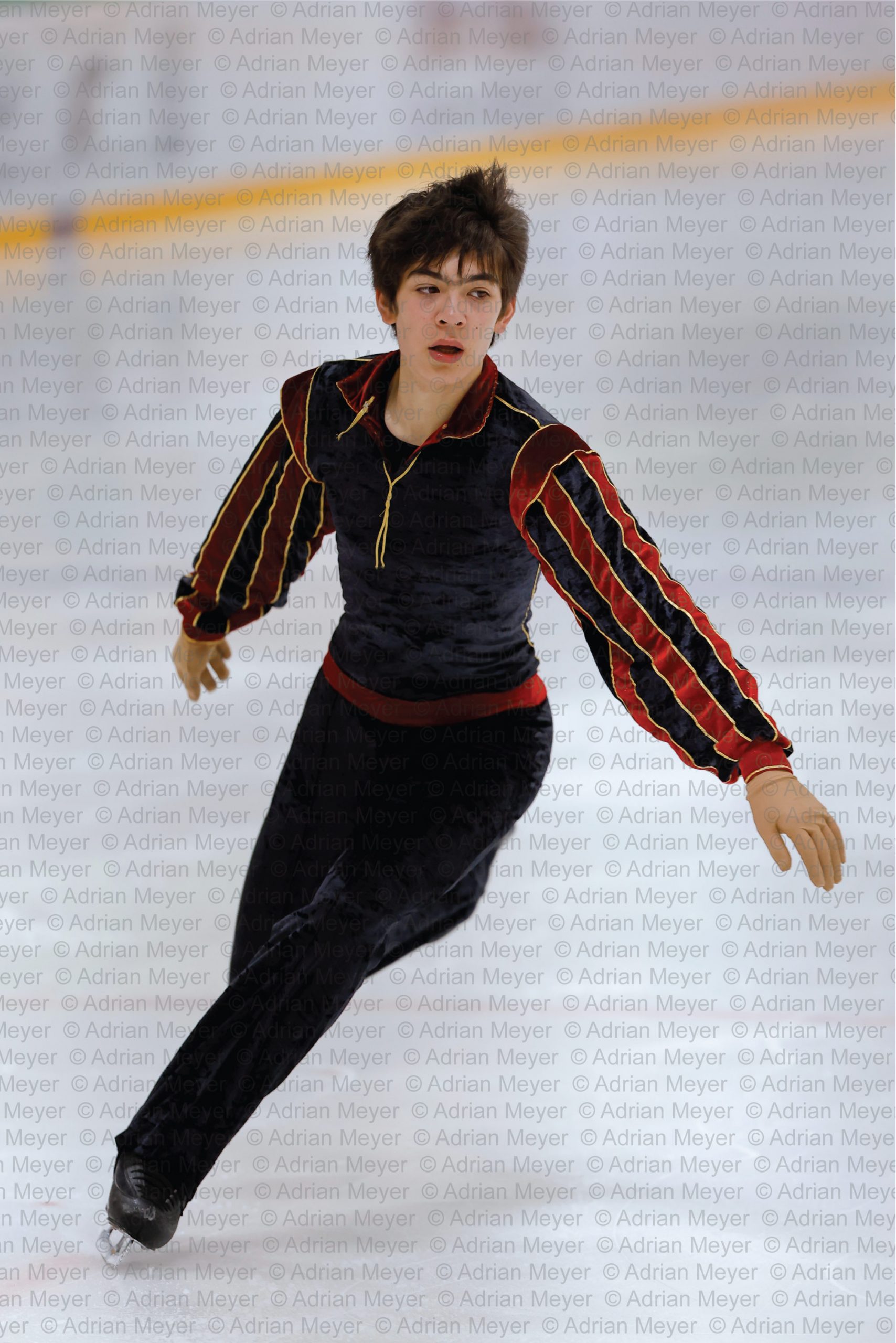 Uzumaki Zebulon WENDLER SUI - Advanced Novice Men - Free Skate at Swiss Ice Skating Open 2025