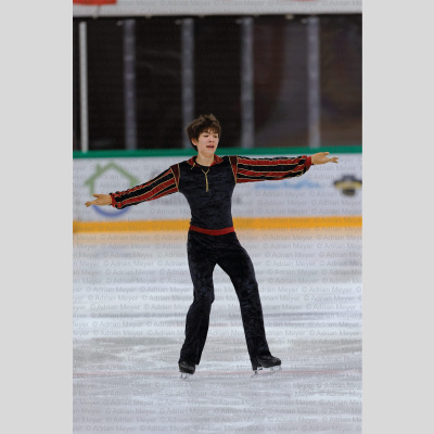 Uzumaki Zebulon WENDLER SUI - Advanced Novice Men - Free Skate at Swiss Ice Skating Open 2025