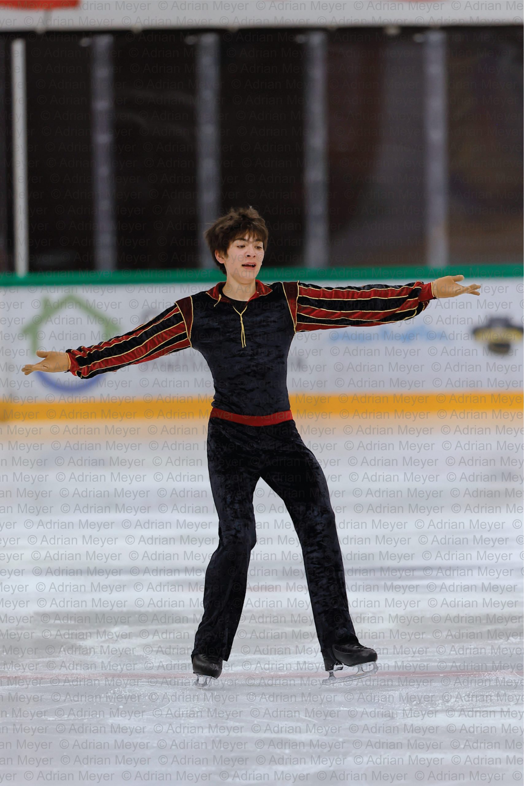 Uzumaki Zebulon WENDLER SUI - Advanced Novice Men - Free Skate at Swiss Ice Skating Open 2025