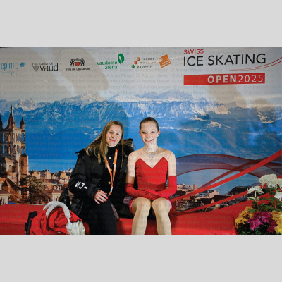 Kiki WERLEN SUI - Advanced Novice Women - Short Program at Swiss Ice Skating Open 2025
