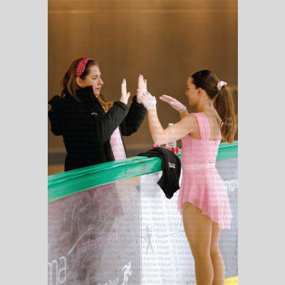 Theresa Naia EDER AUT - Advanced Novice Women - Short Program at Swiss Ice Skating Open 2025