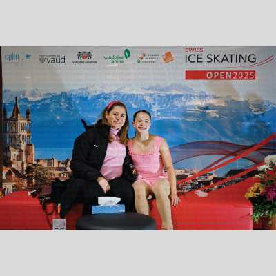 Theresa Naia EDER AUT - Advanced Novice Women - Short Program at Swiss Ice Skating Open 2025