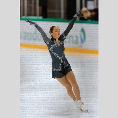 Elena MARTINENGHI SUI - Advanced Novice Women - Short Program at Swiss Ice Skating Open 2025