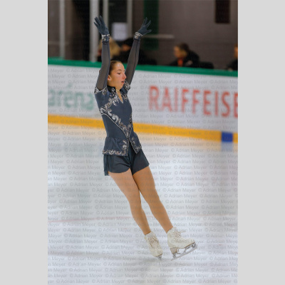 Elena MARTINENGHI SUI - Advanced Novice Women - Short Program at Swiss Ice Skating Open 2025