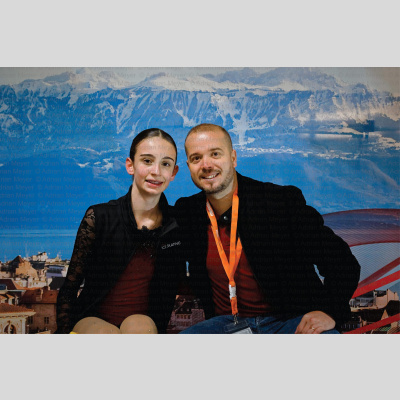 Coralie CANTARELLI SUI - Advanced Novice Women - Short Program at Swiss Ice Skating Open 2025