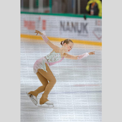Julia VAHA-RUOHOLA FIN - Advanced Novice Women - Short Program at Swiss Ice Skating Open 2025