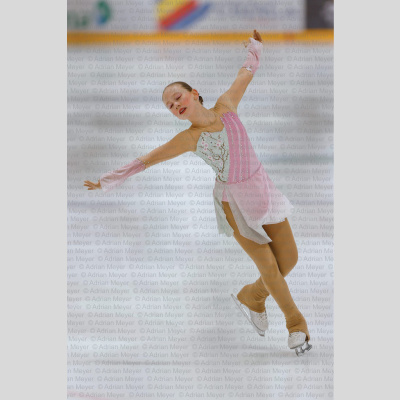 Julia VAHA-RUOHOLA FIN - Advanced Novice Women - Short Program at Swiss Ice Skating Open 2025