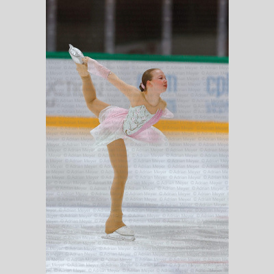 Julia VAHA-RUOHOLA FIN - Advanced Novice Women - Short Program at Swiss Ice Skating Open 2025