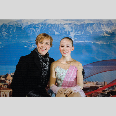 Julia VAHA-RUOHOLA FIN - Advanced Novice Women - Short Program at Swiss Ice Skating Open 2025