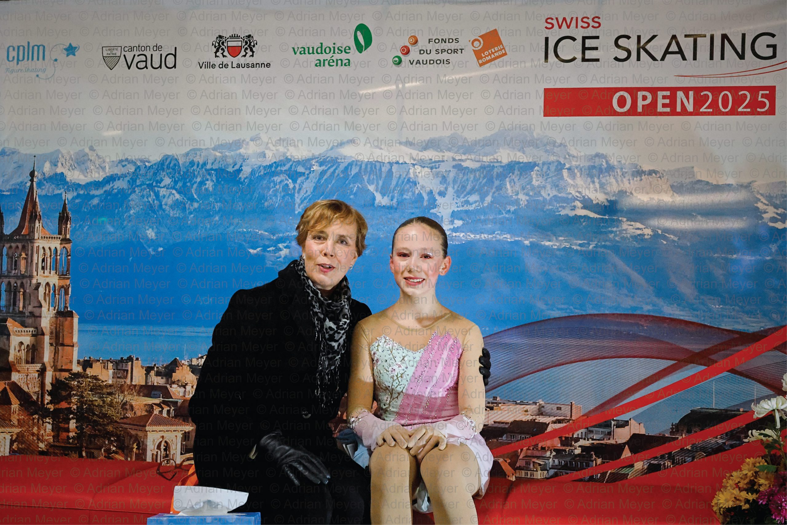 Julia VAHA-RUOHOLA FIN - Advanced Novice Women - Short Program at Swiss Ice Skating Open 2025